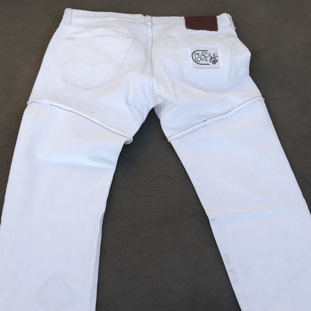 M.A.R White Denim